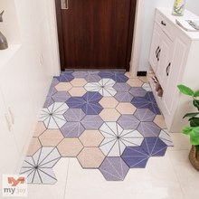 Bathroom floor mats non slip waterproof tpe floor mat PVC large doormat for entrance way